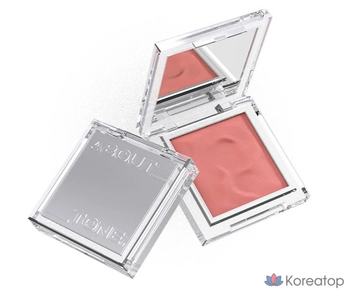 Румяна ABOUT TONE Fluffy Wear, 4,3 г, оттенок 04 Charming Rose, 1 шт., фото 2