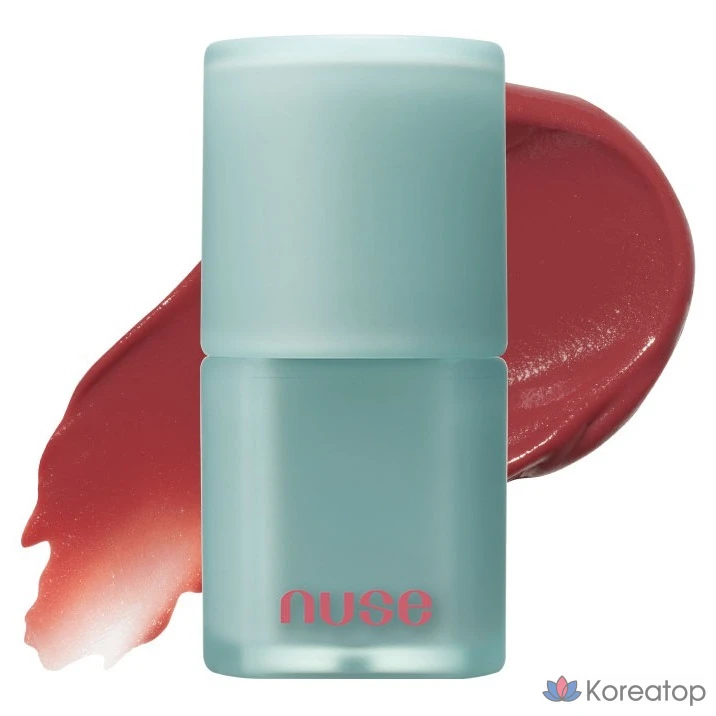 Тинт для губ nuse Mousse Lip Tint, оттенок 03 Bare Beige, 4,5 г, 1 шт.