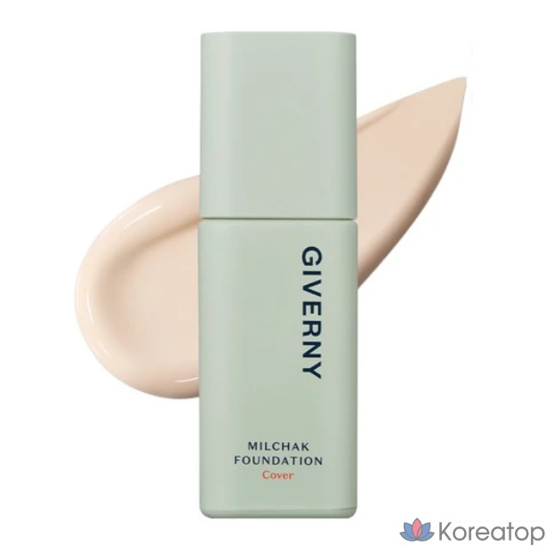 Тональный крем Giverny Close Cover Foundation 30 мл SPF 30 PA++, 1 шт., № 01 Ice.