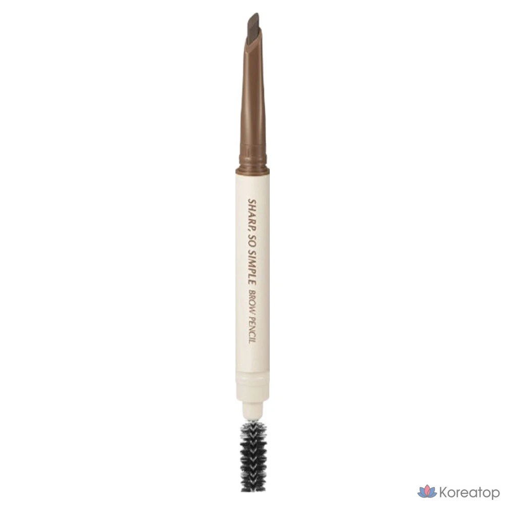 Карандаш для бровей Clio Sharp So Simple, 0,18 г, 003 Нейтрально-коричневый, 1 шт.