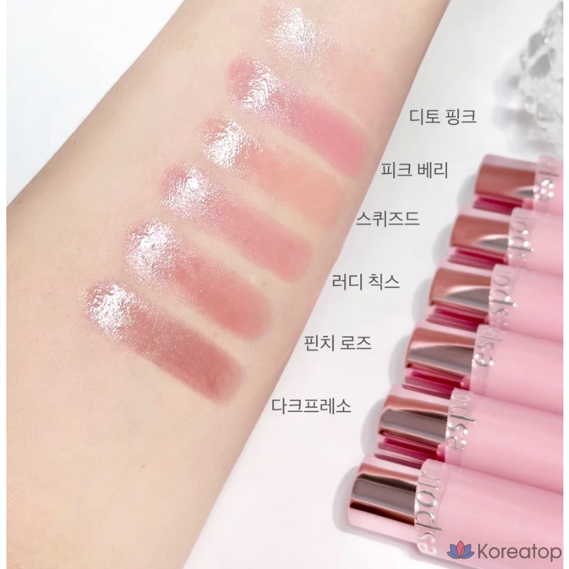 Бальзам для губ Espoir Bare Glow, 05 Pinch Rose, 3 г, 1 шт., фото 2