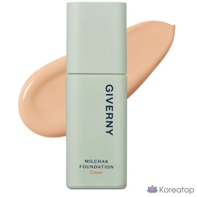 Тональный крем Giverny Close Cover Foundation 30 мл, 1 шт., оттенок Medium Beige (№ 23)