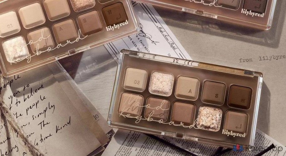 Палетка теней для век Lilybyred Mood Keyboard Eye Palette, 03 Your Favorite Ash Olym, 1 шт., фото 7