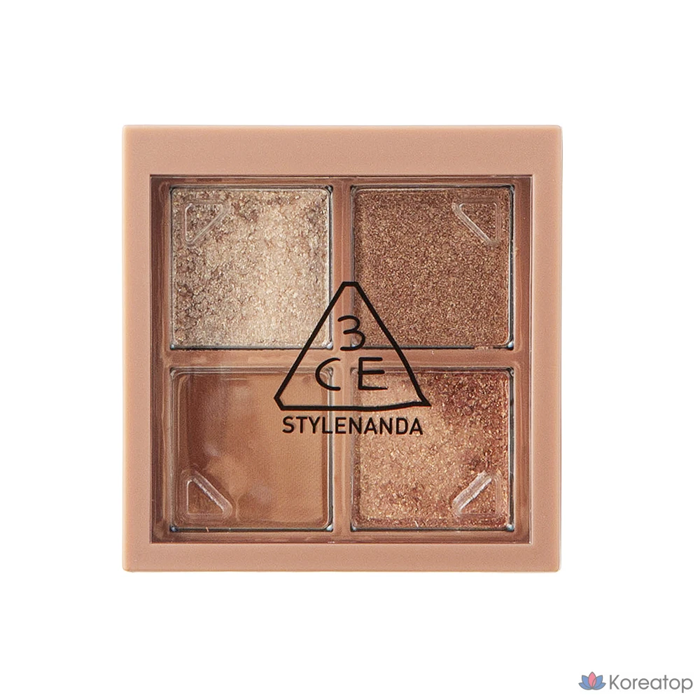 Палитра мини-теней для век 3CE, 7 пар, 1 шт.