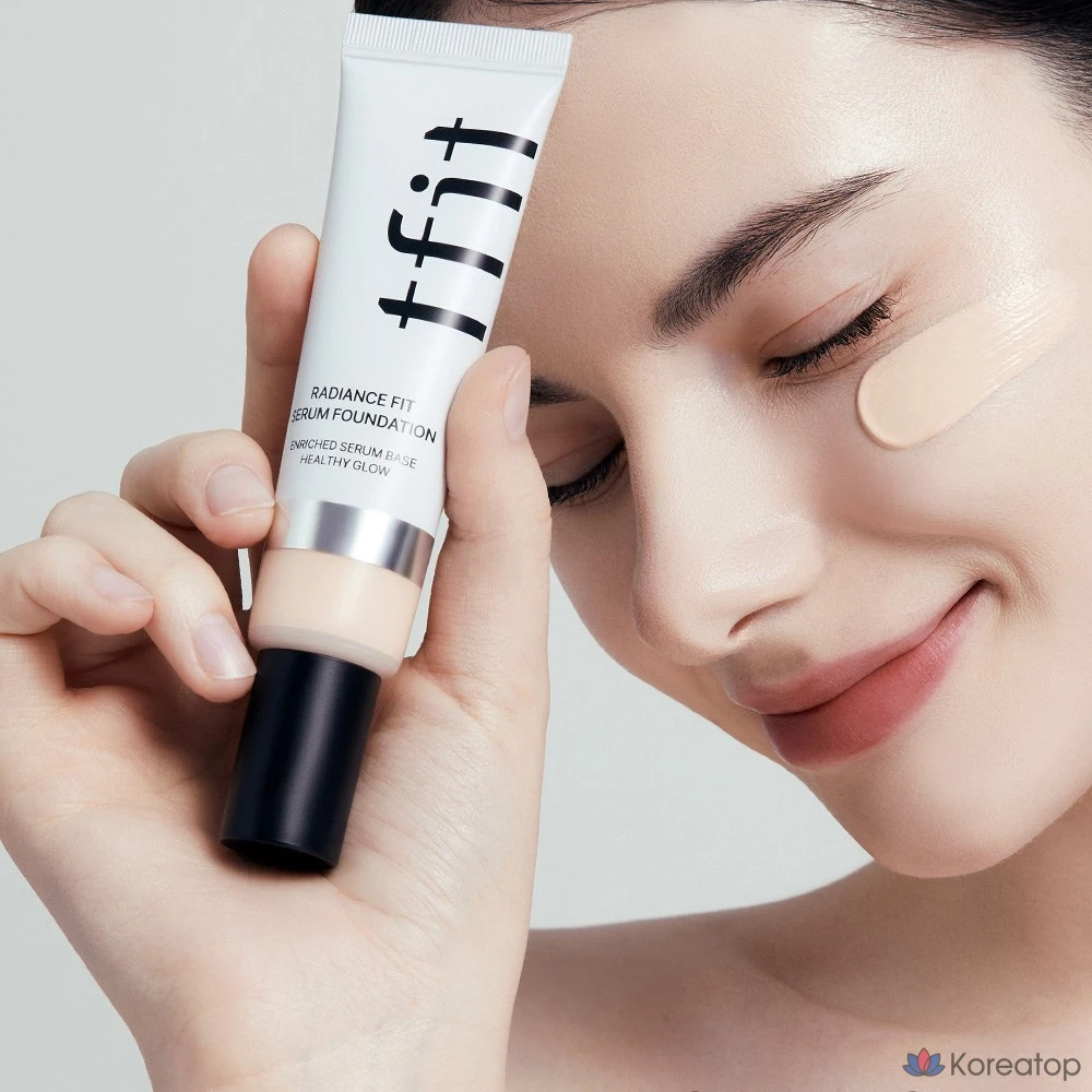 Tipit Radiance Fit Serum Foundation, 1 шт., W06 Бронзовый, фото 5