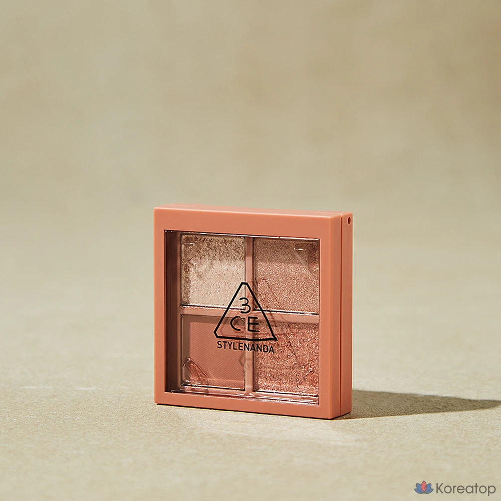 Палитра мини-теней для век 3CE, 7 пар, 1 шт.