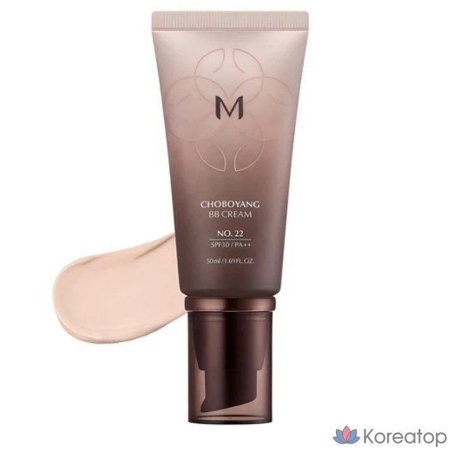 BB-крем Missha M Choboyang SPF30 PA++ 50 мл, оттенок 22, нежный бежевый, 1 шт.