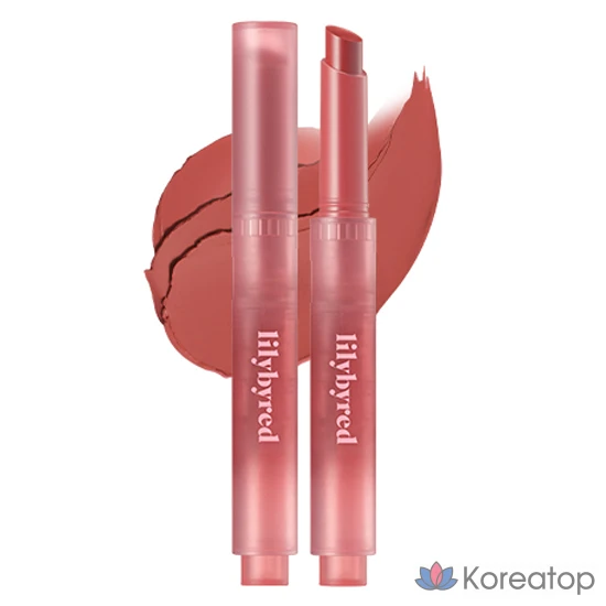 Бальзам для губ Lilybyred Milky Blur Fondue Bar Lipstick, оттенок 03 Caramel Fig, 1 шт.