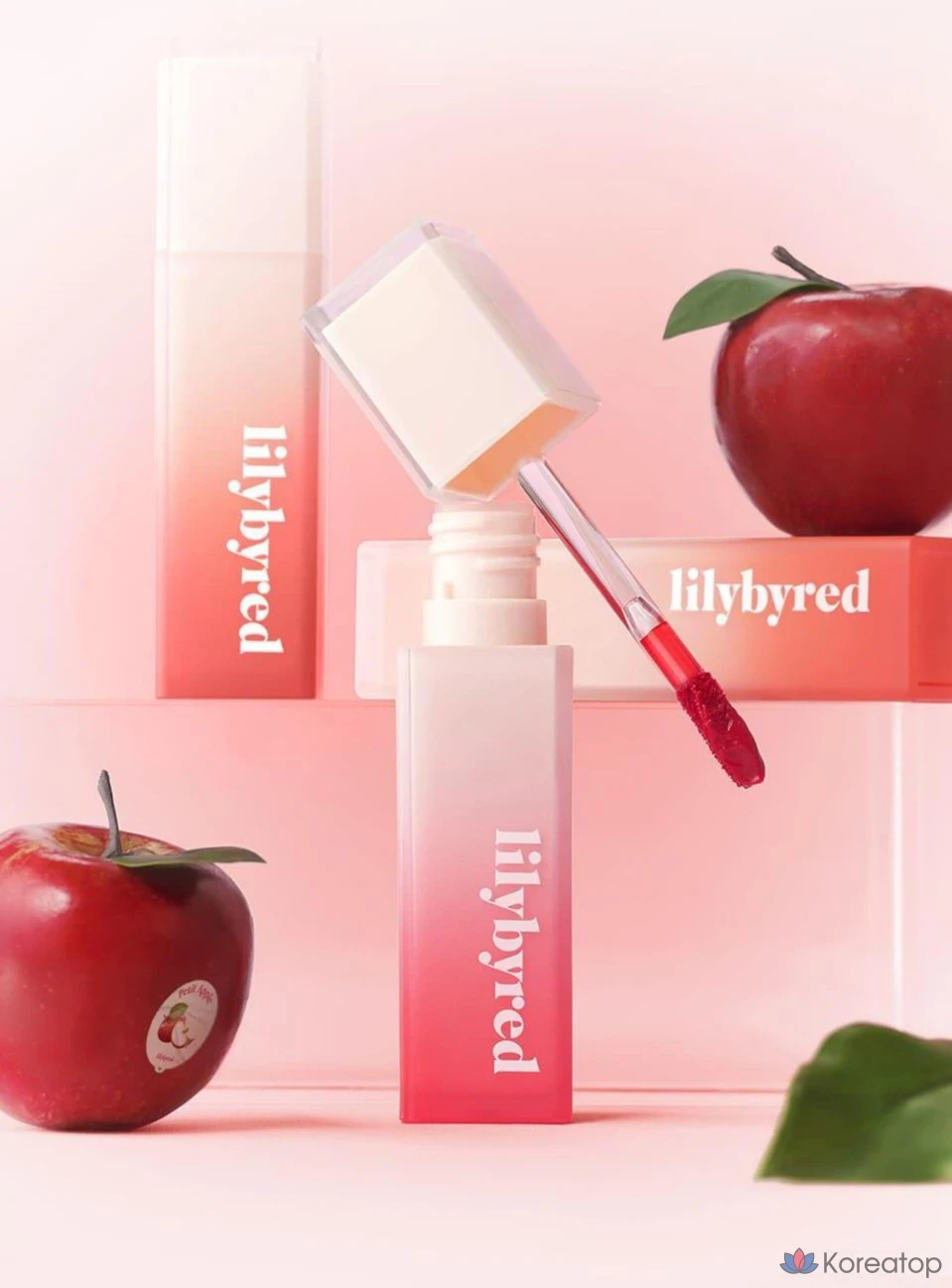 Пирожное Lilybyred Sweet Liar Milky Tint, 12 маленьких яблочных бисквитных пирожных, 1 шт., фото 4