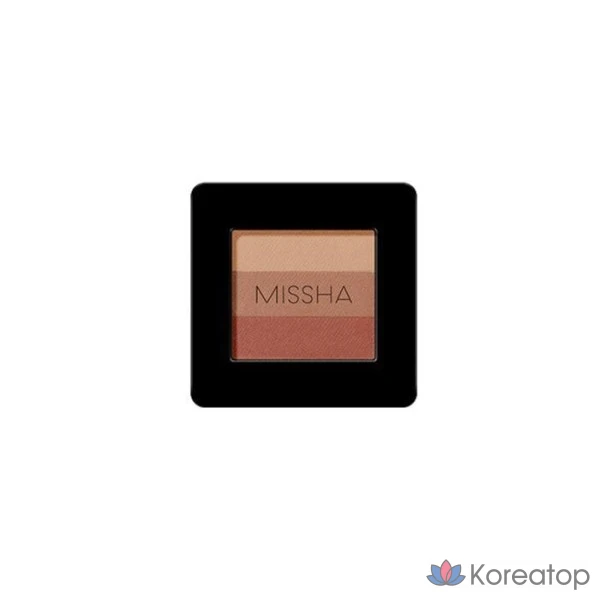 Тени для век Missha Triple Shadow, 2 г, смешанные цвета, 1 шт.