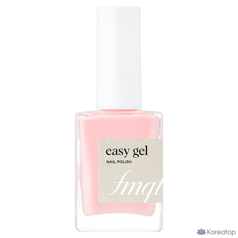 FMGT Easy Gel Color Gel Nail 19, 9PK Strawberry Milk, 10ml, 1ea