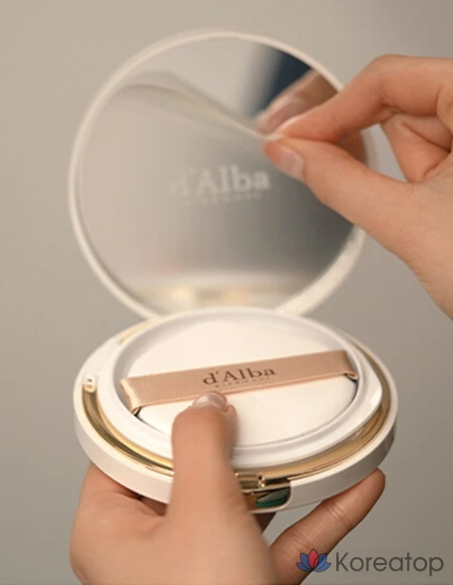 D'alba Waterful Fresh Sun Cushion + сменный набор SPF50+ PA++++, 25 г, 1 шт.