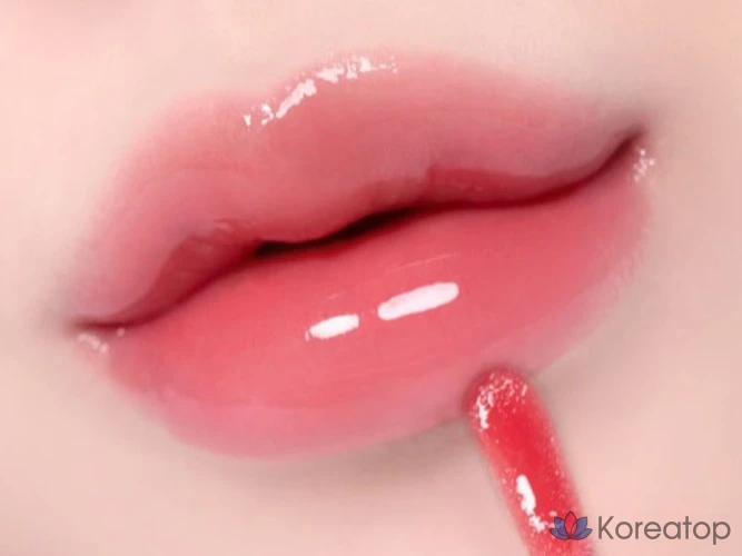 Блеск для губ Etude House Over Glow Gloss, оттенок 05 Popping Candy, 1 шт., фото 2