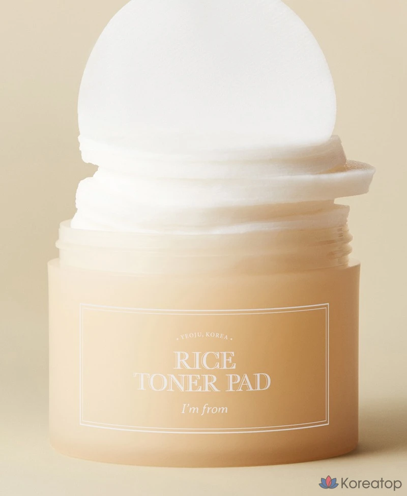 Тоник-подушечки I'm From Rice, 140 мл, 1 шт., 60 листов.