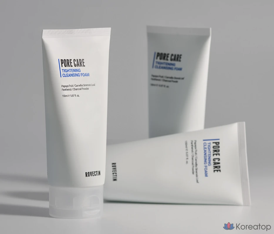 Очищающая пенка для сужения пор Rovectin, 150 мл, 1 шт.