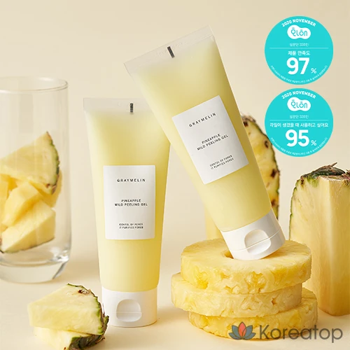 Гель-пилинг Graymelin с ароматом ананаса, 100 мл, 1 шт.