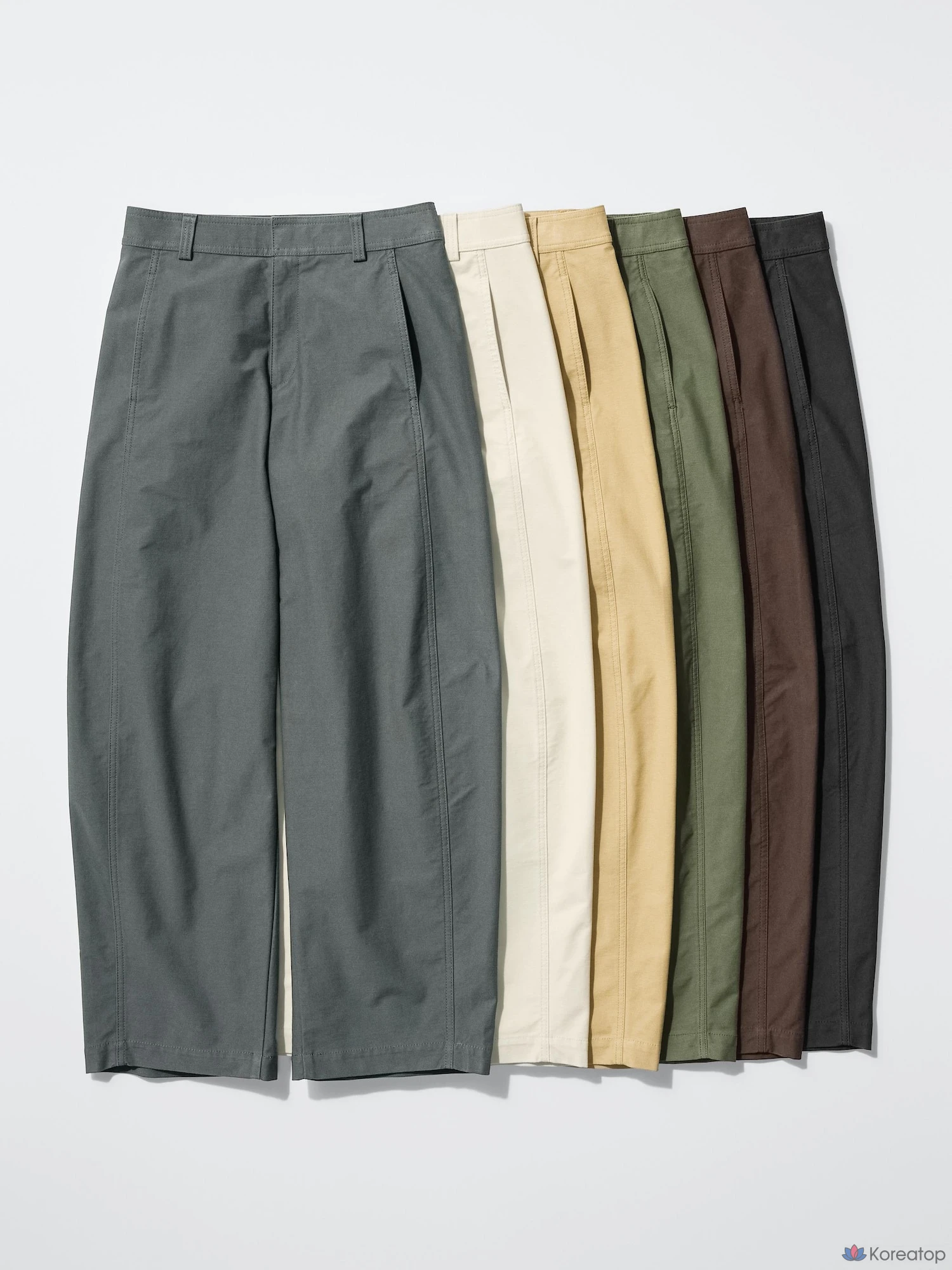 Брюки Uniqlo Jersey Barrel Leg Pants Long Length, длина 77 см