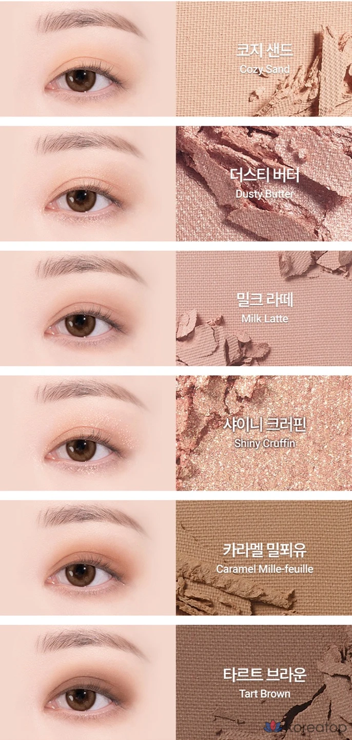 Палитра теней для век VDL Eyeshine Color Mode, 04 Cozy Neutral, 1 шт., фото 4