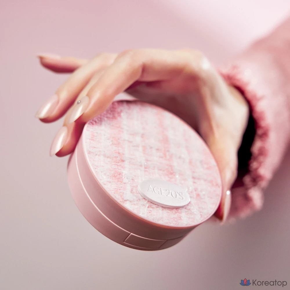 Тональный крем Essence Cover Pact Flora Blooming Tweed Edition, 14 г, оттенок № 23 Medium Beige, 2 комплекта., фото 5