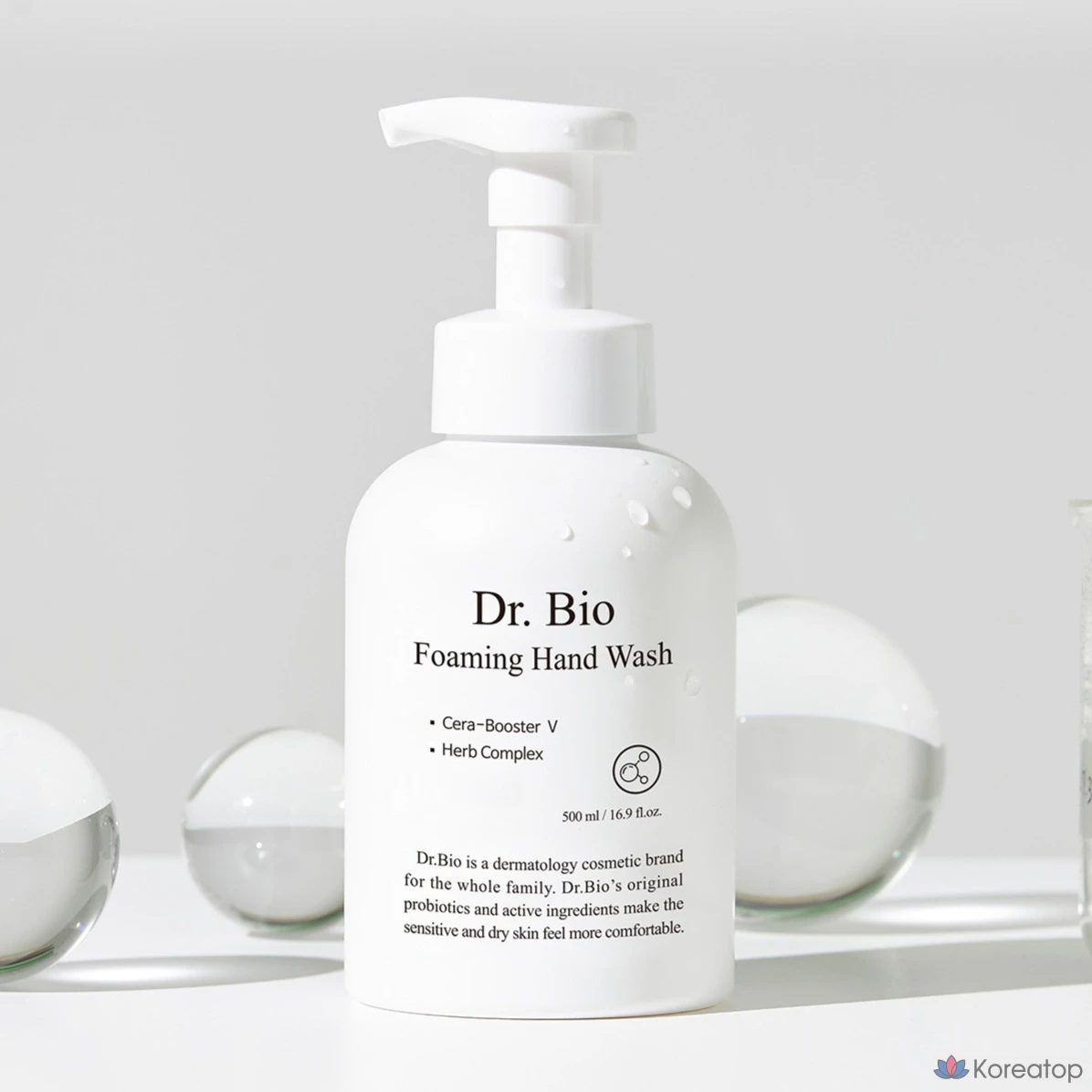 Пенящееся жидкое мыло для рук Dr. Bio с фруктово-мускусным ароматом, 500 мл, 1 шт.