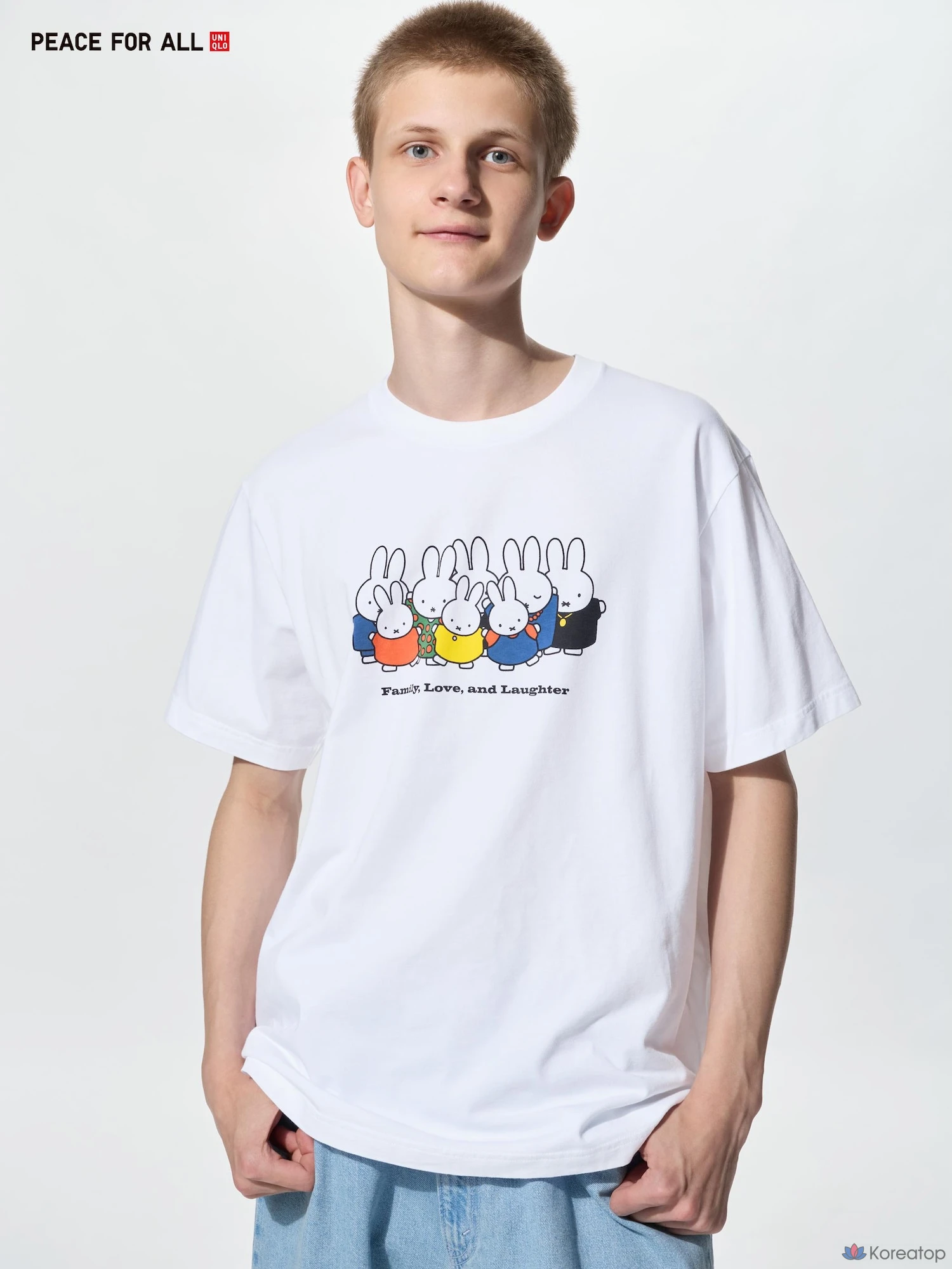 Футболка Uniqlo PEACE FOR ALL Graphic T (Regular Fit) Dick Bruna
