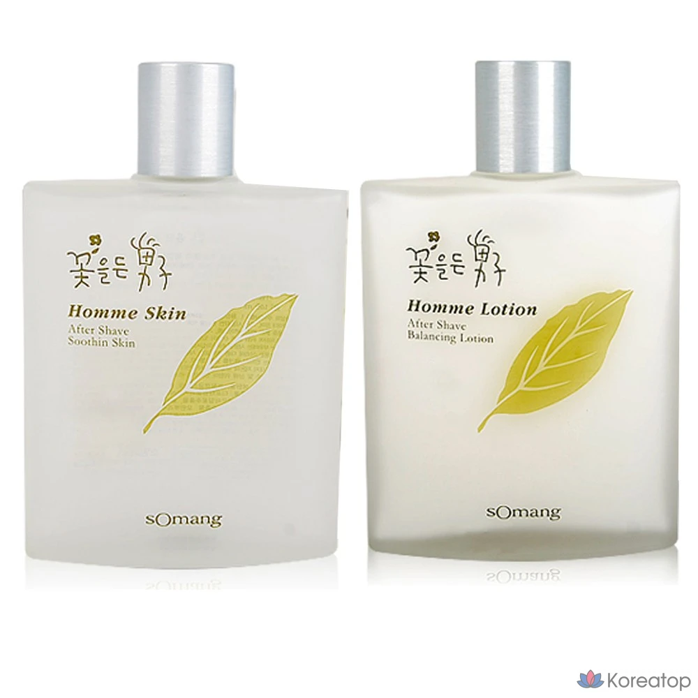 Набор из 2 лосьонов для лица Somang Homme, 1 комплект, 140 мл.