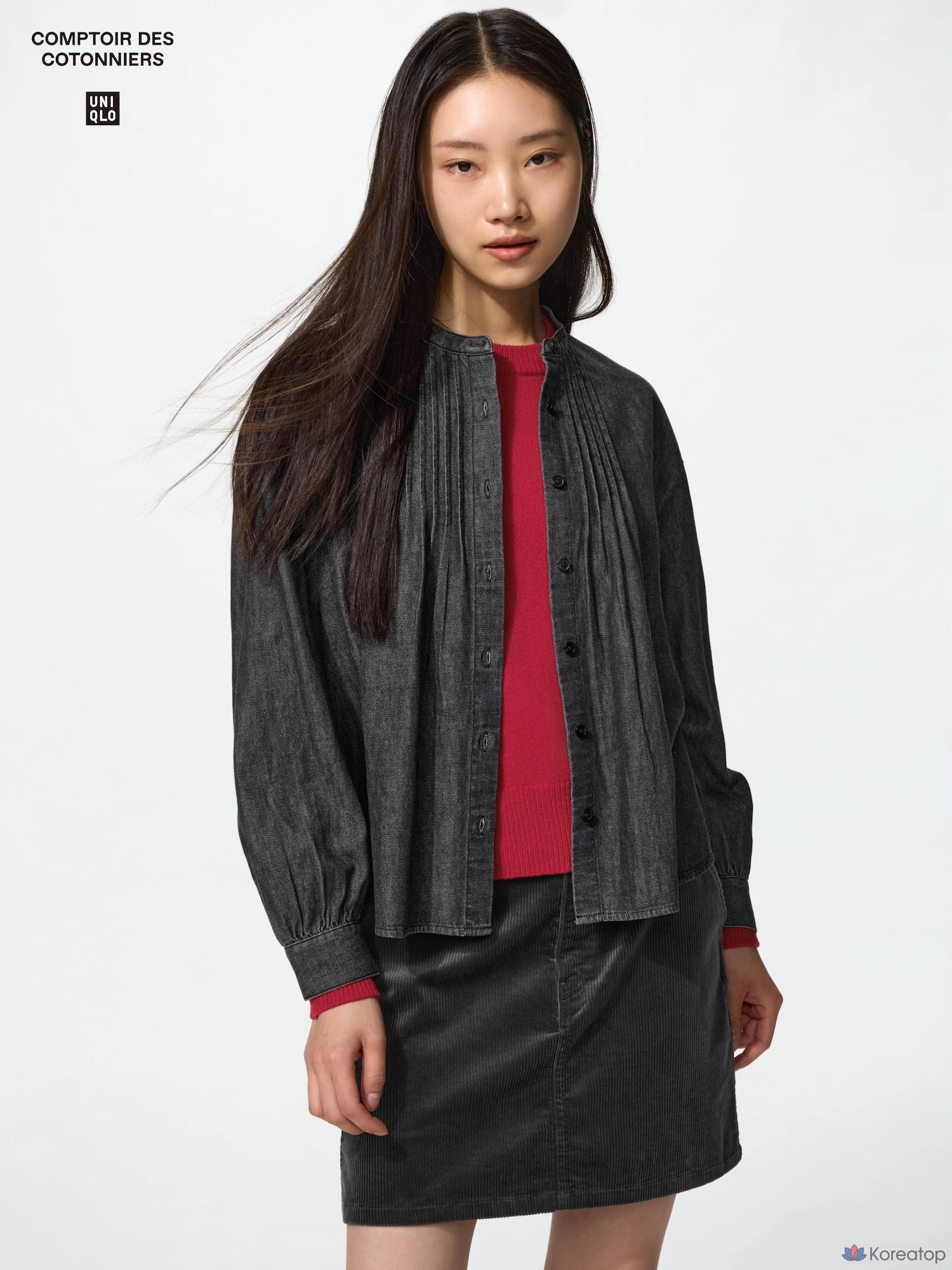 Юбка Uniqlo Corduroy Mini Skirt