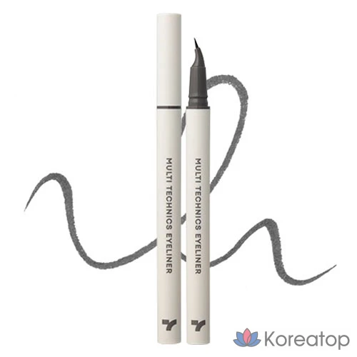 Подводка для глаз Tony Moly Eyetone Multi-Techniques, 0,6 г, 1 шт., цвет 03 Пепельно-черный