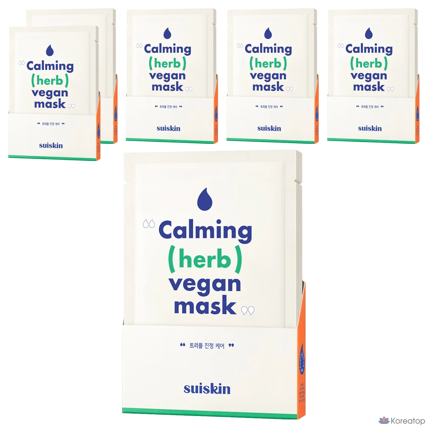 Тканевая маска для лица Suiskin Comfort Cica Sheet Mask, 30 шт.