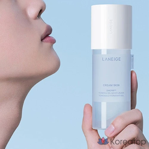 Увлажняющий тоник и гель Laneige Cream Skin Zinc Pep, 1 шт., 170 мл