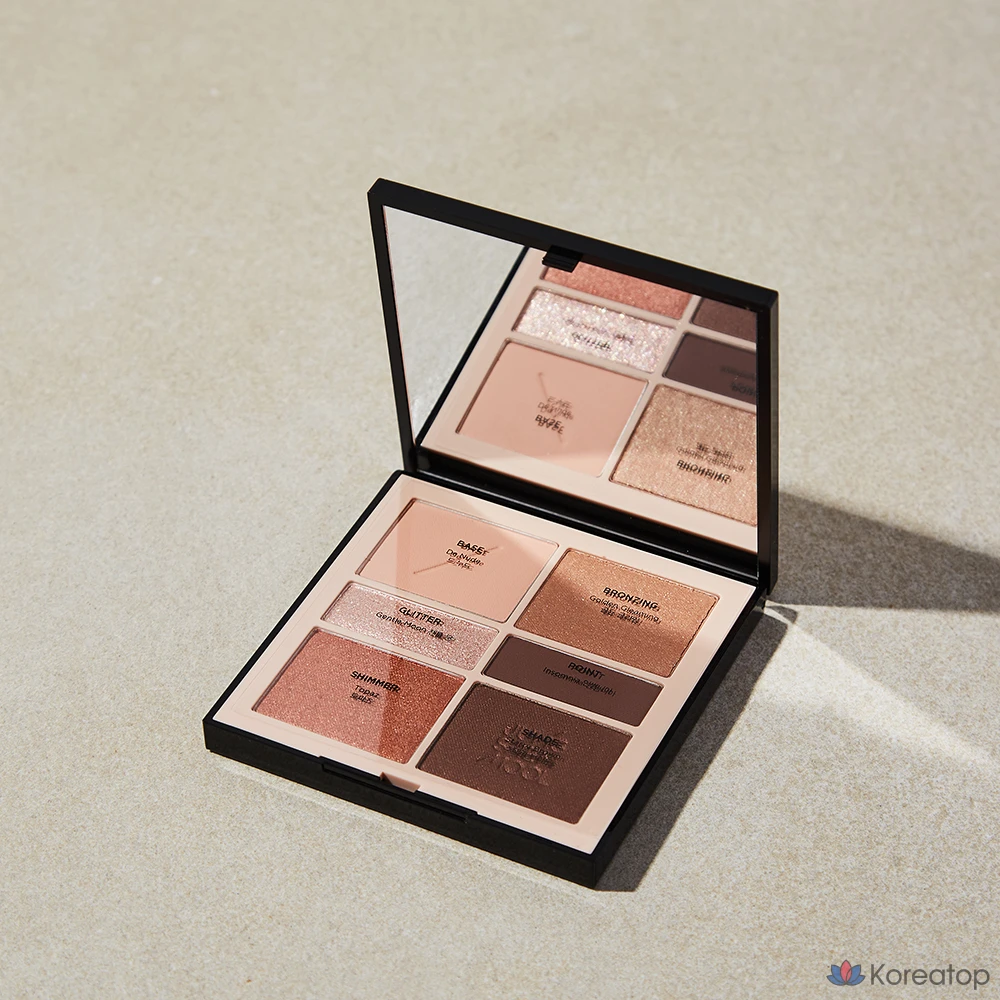 Палетка теней для век Jungsaemmool Artist Eye Palette, оттенок Glam Nude, 1 шт., фото 3