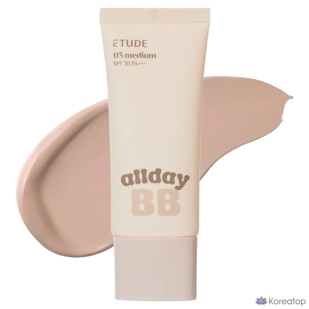 BB-крем Etude House All Day Clear SPF36 PA+++, оттенок 03 Medium, 35 мл, 1 шт.