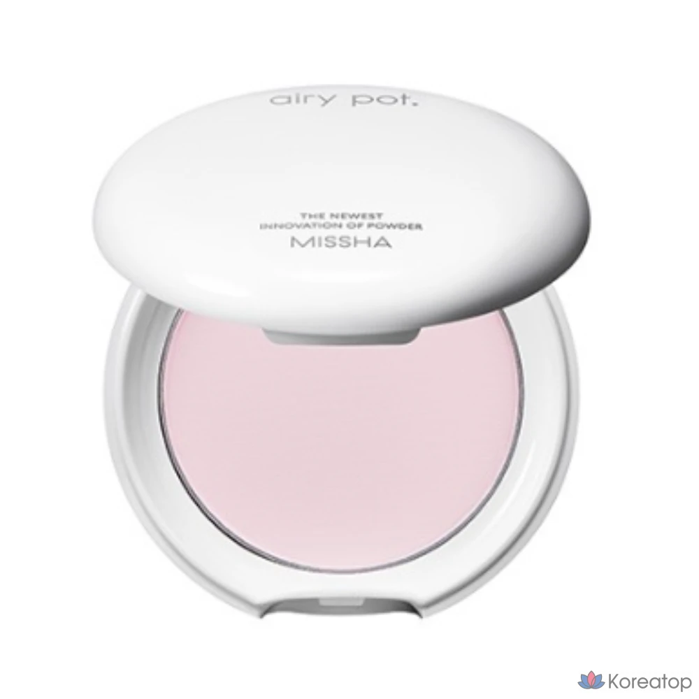 Missha Airy Pot Pact, 5 г, розовый, 1 шт.