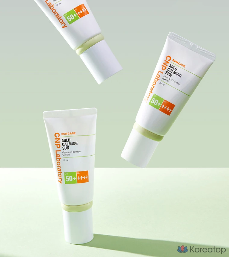 Успокаивающий солнцезащитный крем CNP Cha &amp; Park SPF50+ PA++++, 50 мл, 1 шт.