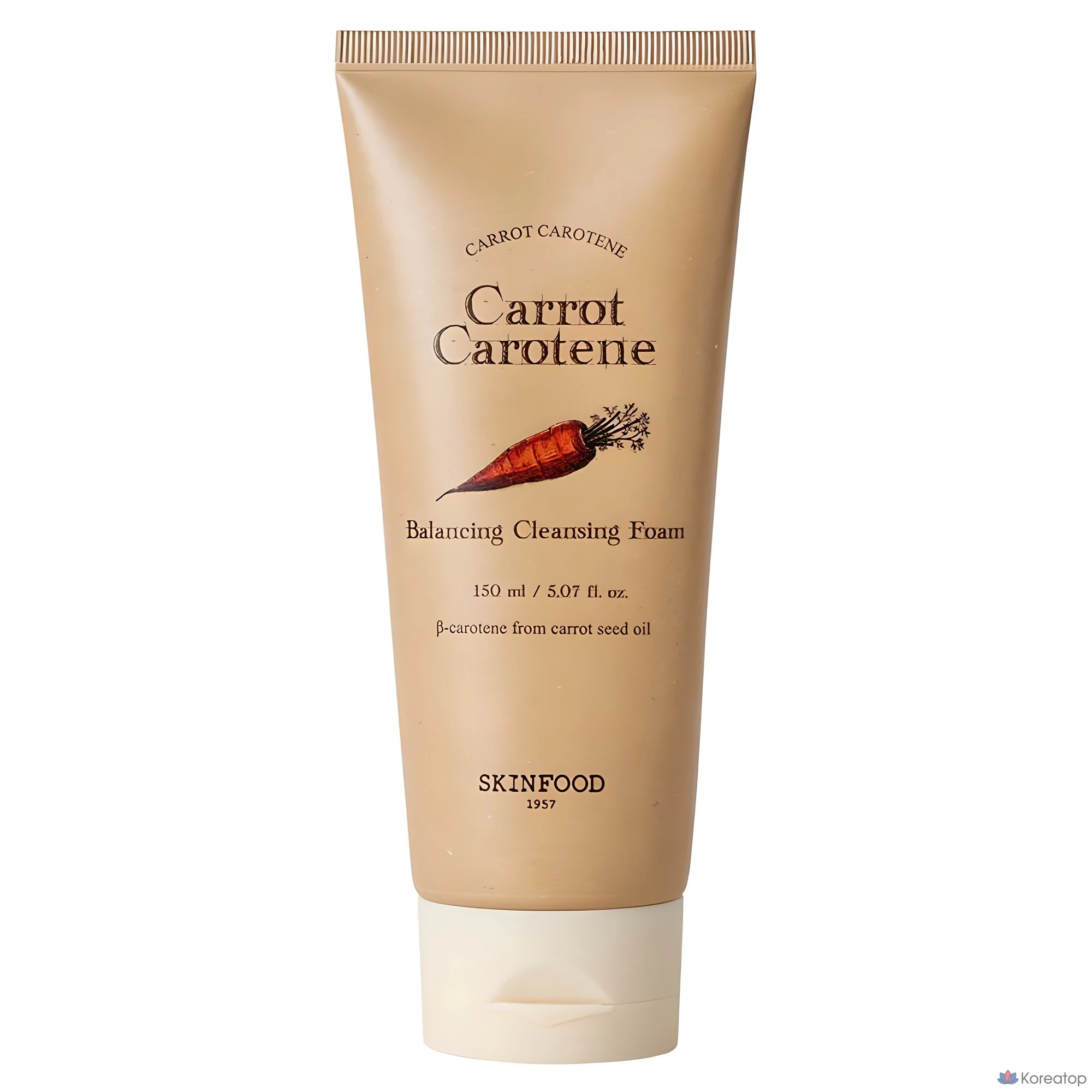 Очищающая пенка для лица Skinfood с каротином и морковью, 150 мл, 1 шт.