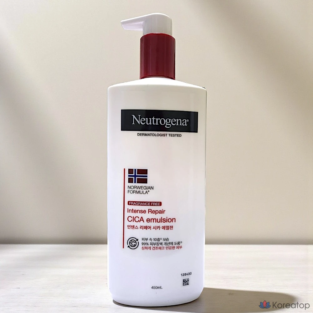 Лосьон для тела Neutrogena Intense Repair Cica Emulsion, 450 мл, 1 шт.