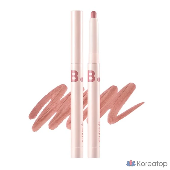 Карандаш для губ Vanillaco Smudging Lip Pencil, 7 цветов, 01 Nude Rose, 1 шт.