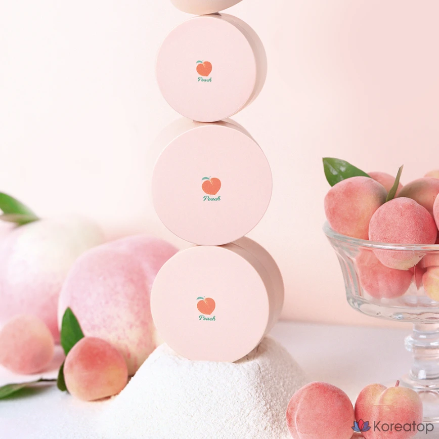 Пудра Skinfood Peach Fluffy Multi-Finish Powder, 15 г, 1 шт.