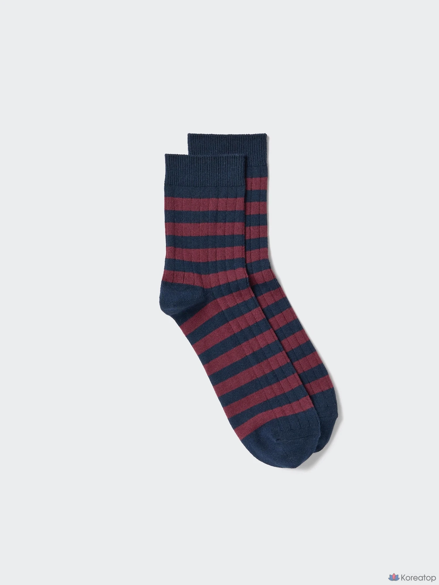Носки Uniqlo Half Socks, в полоску
