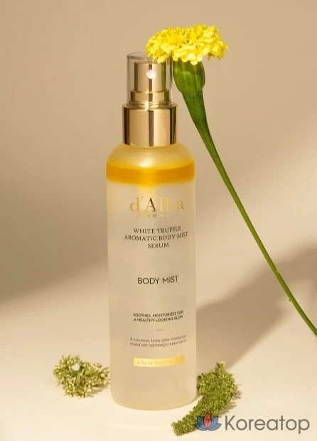 Ароматическая сыворотка-спрей D'alba White Truffle First 60 мл + Ароматическая сыворотка-мист для тела 180 мл, 1 комплект