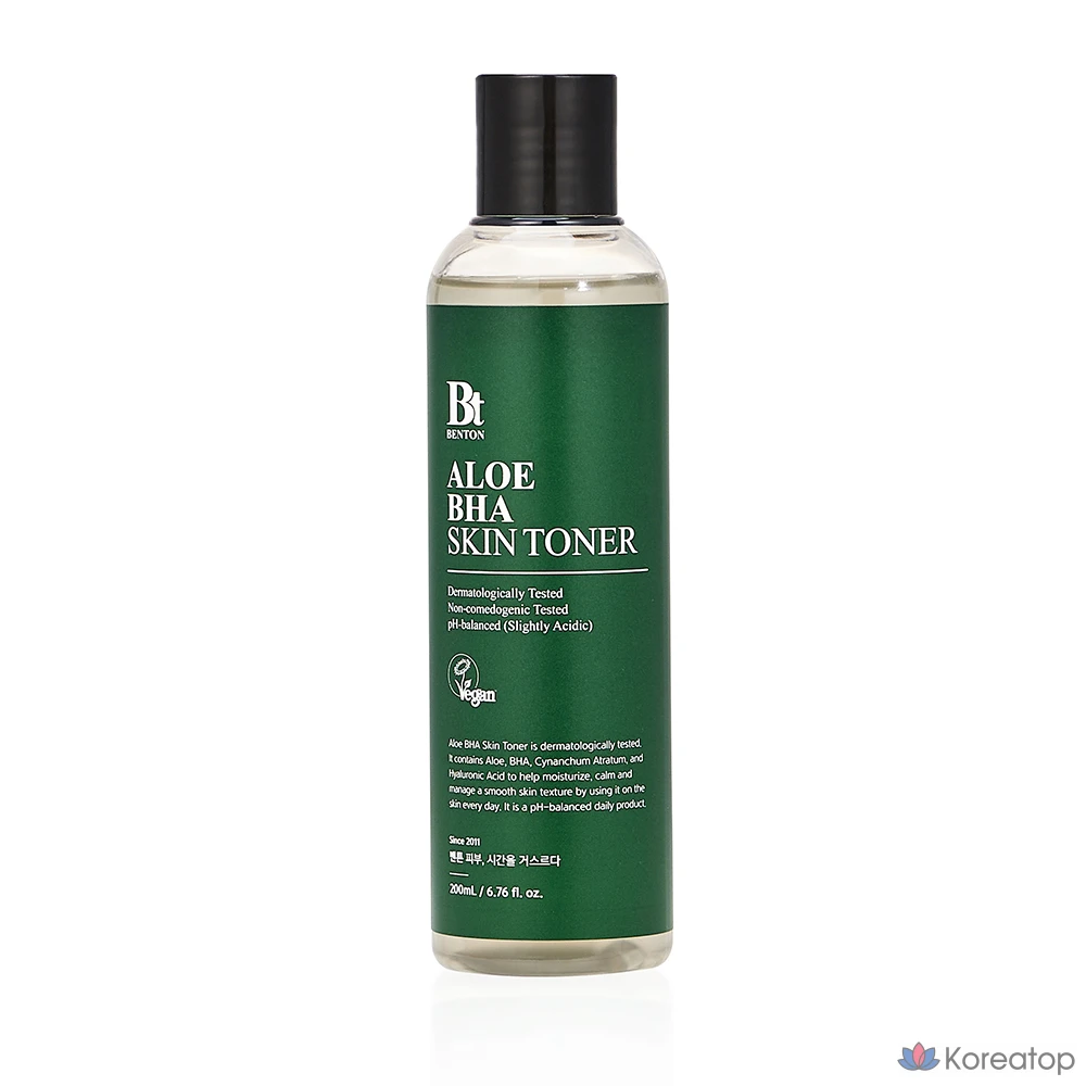 Тоник для лица Benton Aloe BHA, 200 мл, 1 шт.