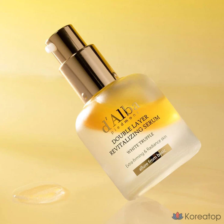 Базовый набор D'alba White Truffle: первый ароматический спрей-сыворотка 60 мл + двухслойная восстанавливающая сыворотка 30 мл + двухслойная сыворотка и крем 70 г, 1 комплект.