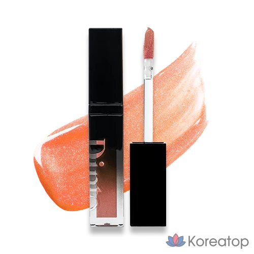 Блеск и эмаль для губ Dinto, 128 Tiger Lily, 1 шт.