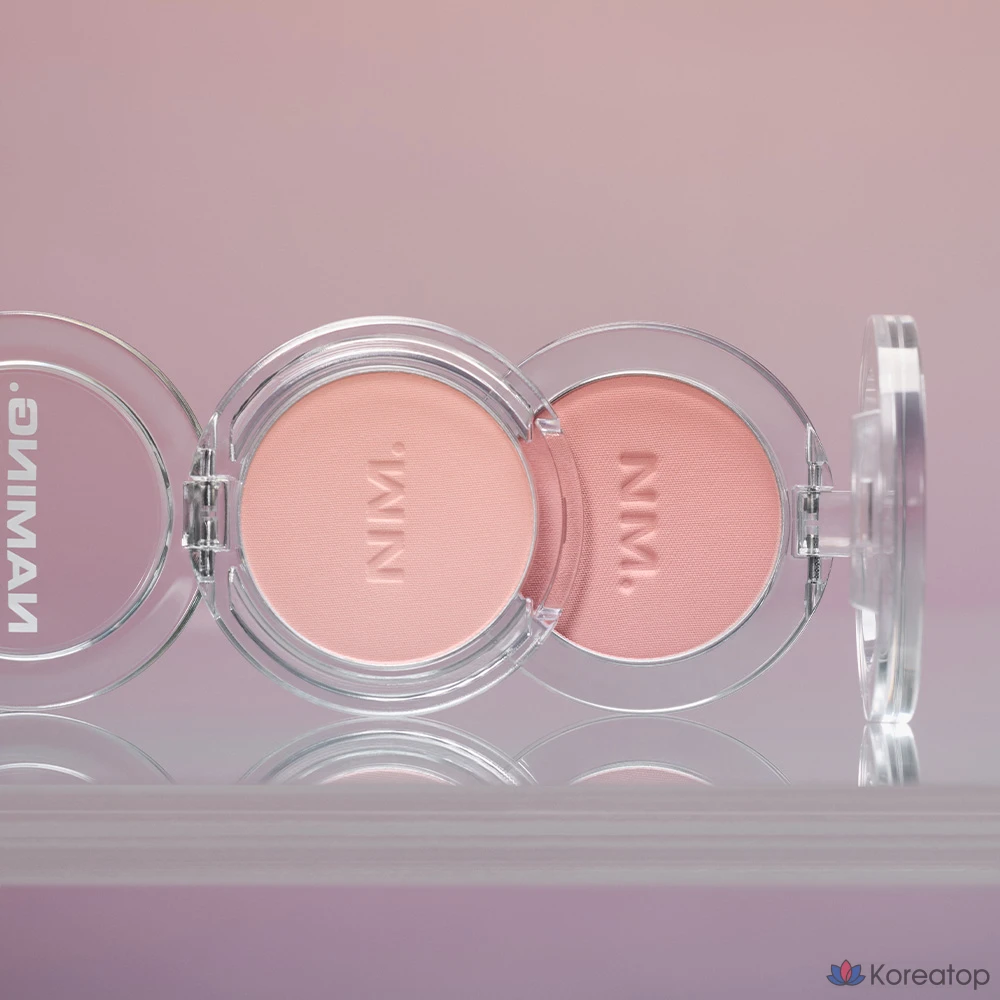 Пудровые румяна NAMING Fluffy Powder Blush, 15 цветов, 1 шт., фото 3