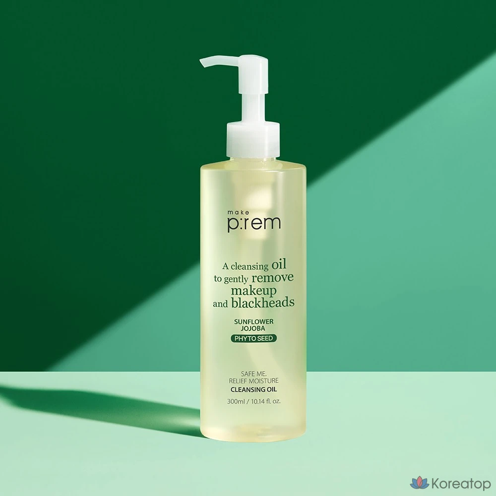 Makeprem Safe Me Relief Moisture Cleansing Oil, 300 мл x 1