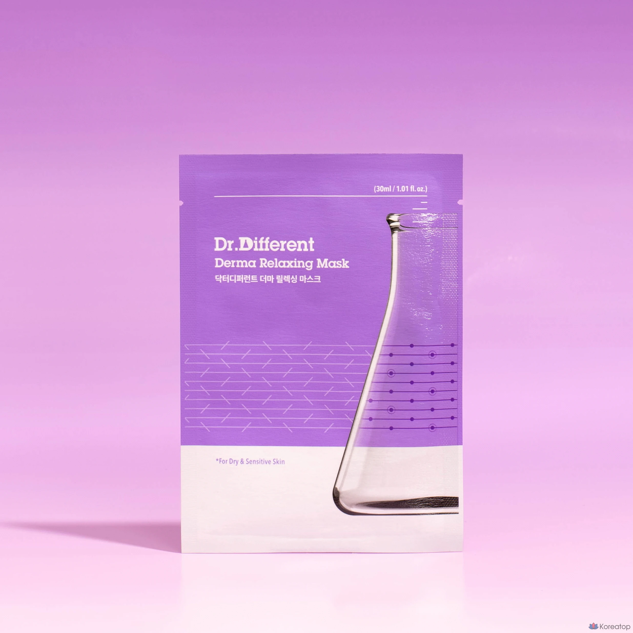 Расслабляющая маска для лица Dr. Different Derma Relaxing Mask, 30 мл, 2 шт., 1 упаковка