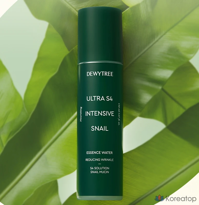 Dewtree Ultra S4 Интенсивная эссенция из улиточной слизи 150 мл + Эмульсия 150 мл, 1 комплект