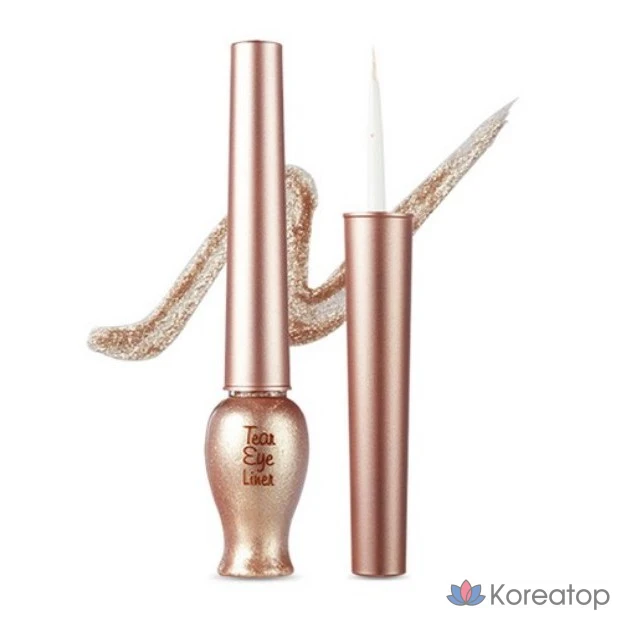 Жидкая подводка для глаз Etude House Sparkling Tear, 8 г, № 4 Sunlight Tear (Sunshine Tear), 1 шт.