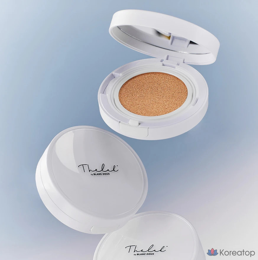 Тональный крем-кушон THE LAB by blanc doux Oligo с гиалуроновой кислотой, 12 г + сменный блок 12 г, № 02 бежевый, 1 шт., фото 9