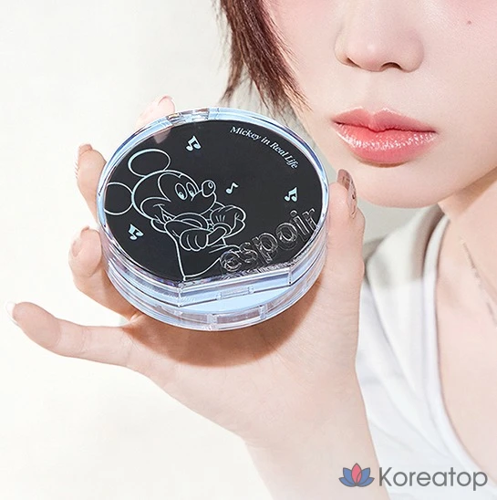 Тональный крем-кушон Espoir Disney Edition Velvet Cover Cushion SPF42 PA++ (13 г) + набор сменных блоков 13 г, № 21, цвет слоновой кости, 1 шт.